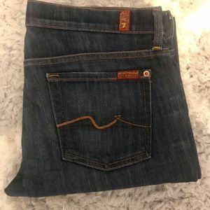 7 For All Mankind -b(air) Iconic Bootcut Jeans